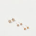 Charmz Assorted Studded Earrings - Set of 3-Jewellery-thumbnail-0