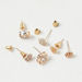 Charmz Assorted Studded Earrings - Set of 3-Jewellery-thumbnail-2