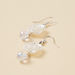 Charmz Embellished Flower Drop Earrings with Fish Hook-Jewellery-thumbnailMobile-2