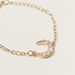 Charmz Crescent Accent Bracelet with Lobster Clasp Closure-Jewellery-thumbnailMobile-1