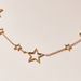 Charmz Metallic Star Detail Necklace with Lobster Clasp Closure-Jewellery-thumbnail-1