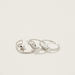 Charmz Star Textured Ring - Set of 3-Jewellery-thumbnail-2