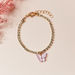 Charmz Studded Bracelet with Butterfly Accent-Jewellery-thumbnail-0