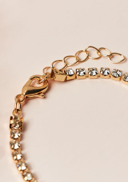 Charmz Studded Bracelet with Butterfly Accent-Jewellery-image-2