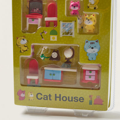 Gloo Cat House Toy Set-Role Play-image-2