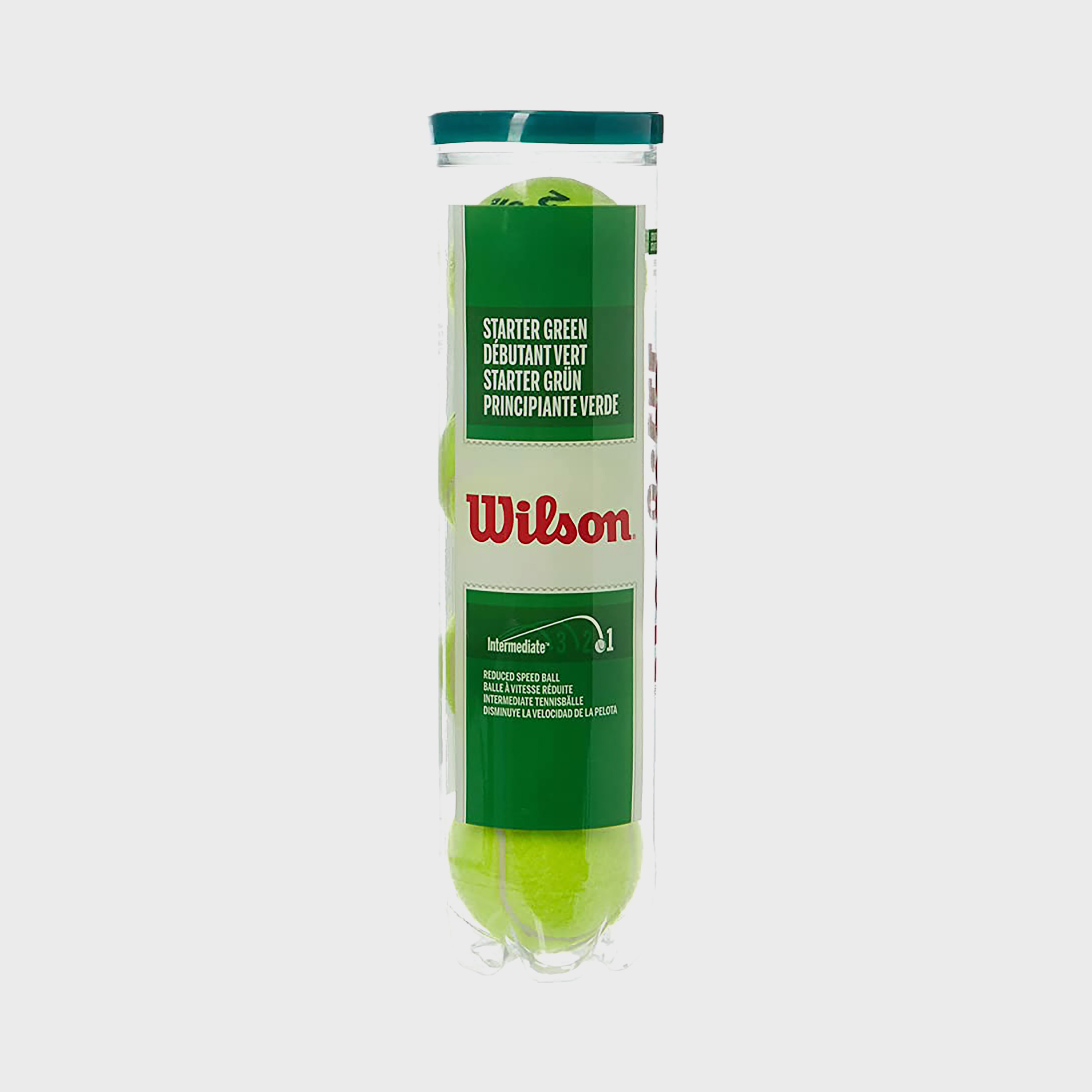Wilson (Pack of 4) Starter Play Tennis Ball Green -toys-outdoor-sports-image-1
