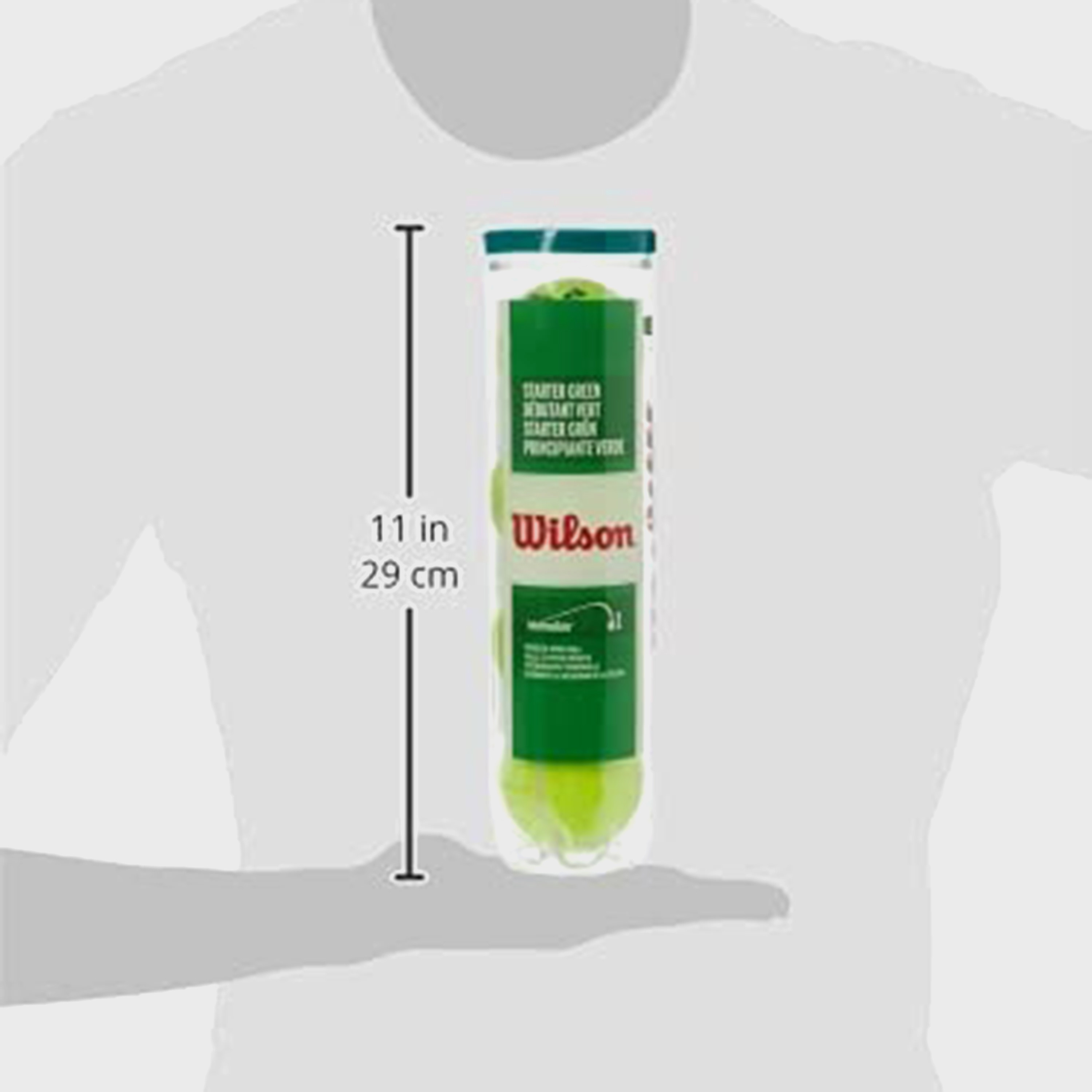 Wilson (Pack of 4) Starter Play Tennis Ball Green -toys-outdoor-sports-image-3