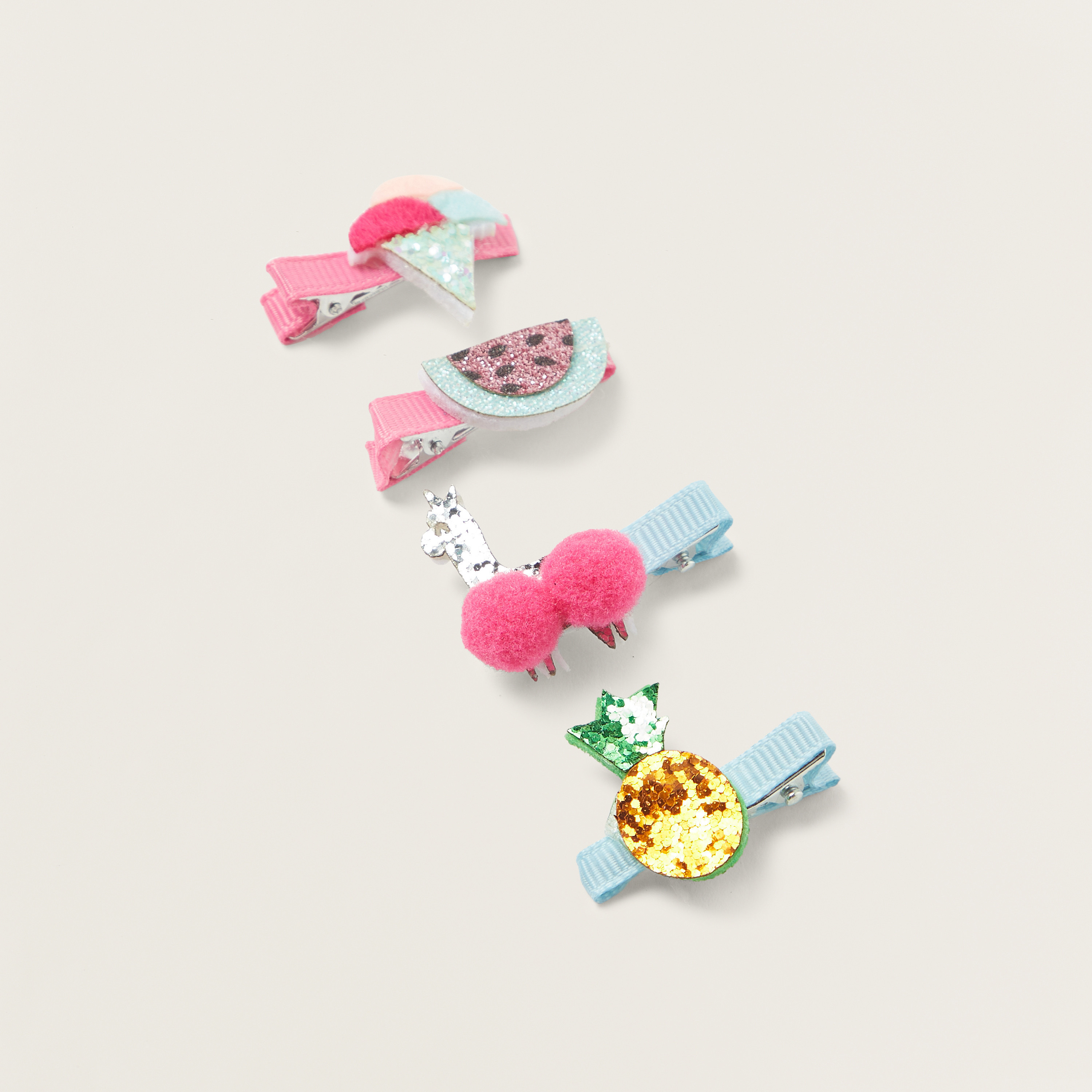 Charmz Hair Clip - Set of 4-baby-girls-accessories-hairaccessories-image-1