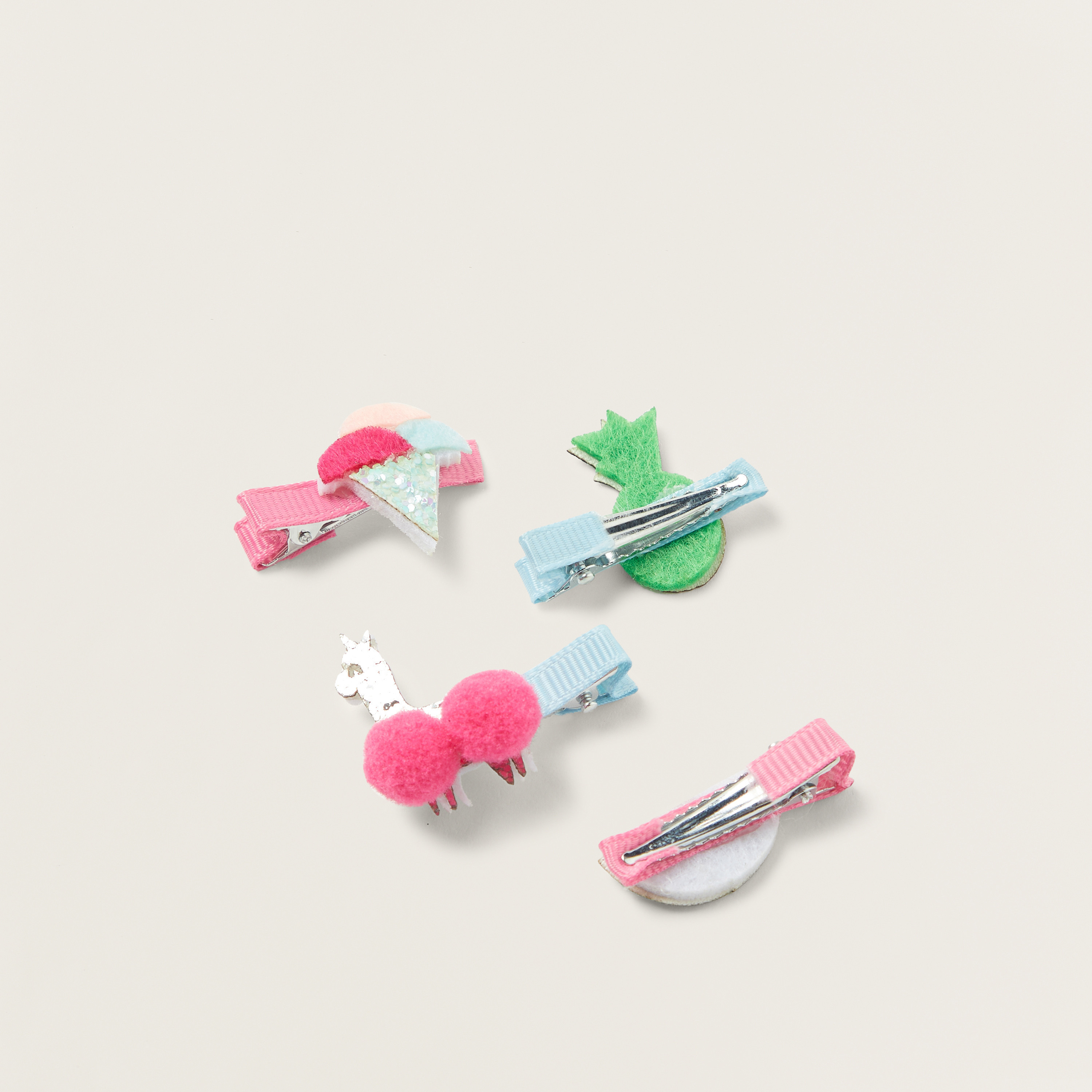 Charmz Hair Clip - Set of 4-baby-girls-accessories-hairaccessories-image-2