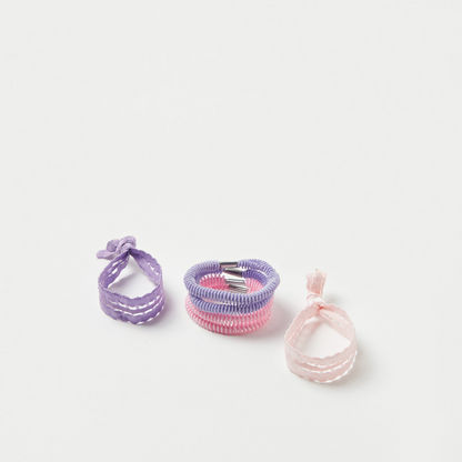 Charmz Assorted Hair Tie Set - Set of 6-Hair Accessories-image-0