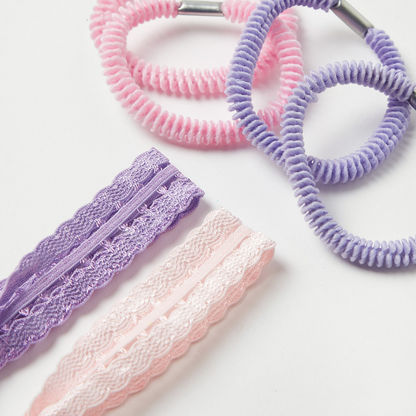 Charmz Assorted Hair Tie Set - Set of 6-Hair Accessories-image-2