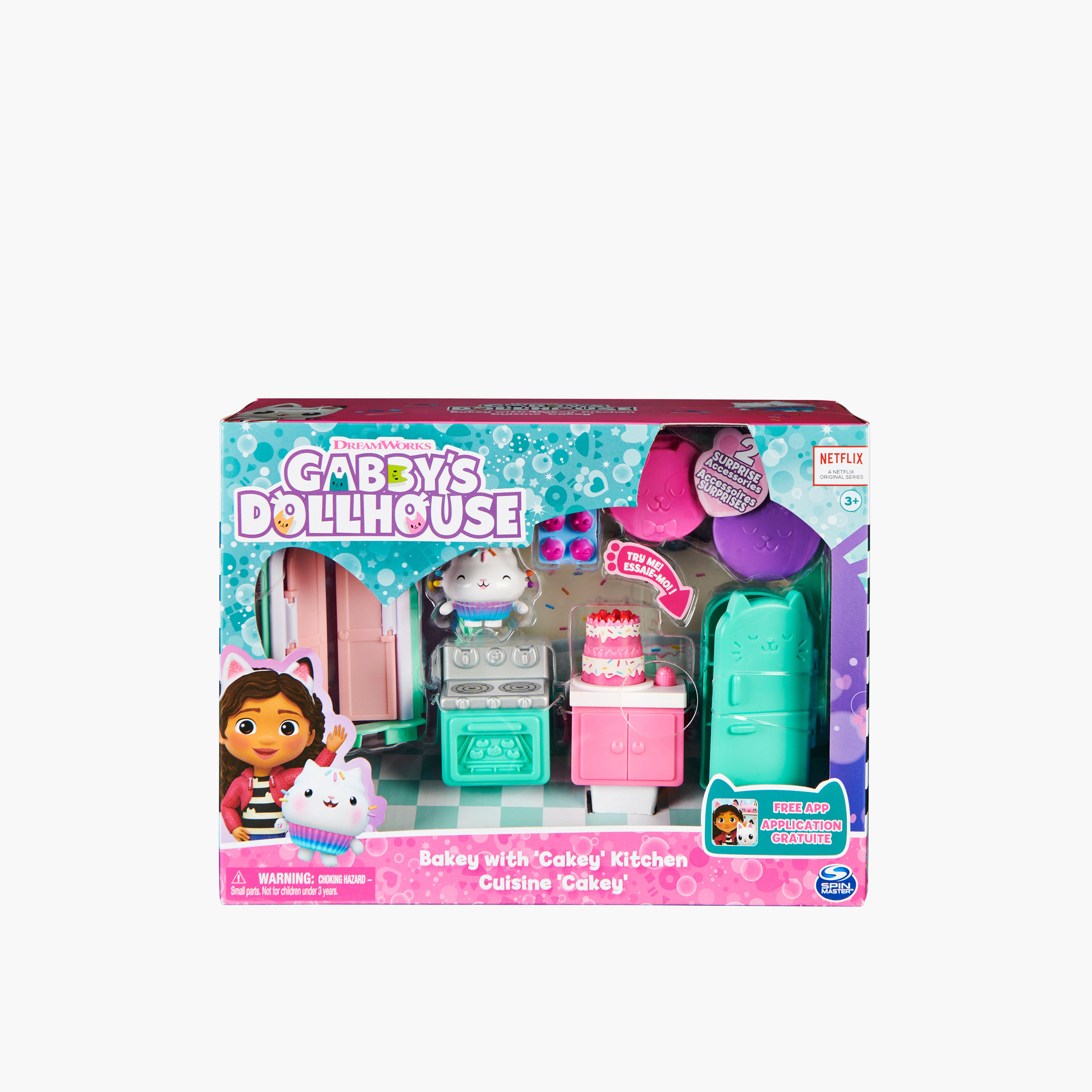 Gabby's Dollhouse Bakey with Cakey Kitchen Playset-toys-dollsandplaysets-dollplaysets-image-1