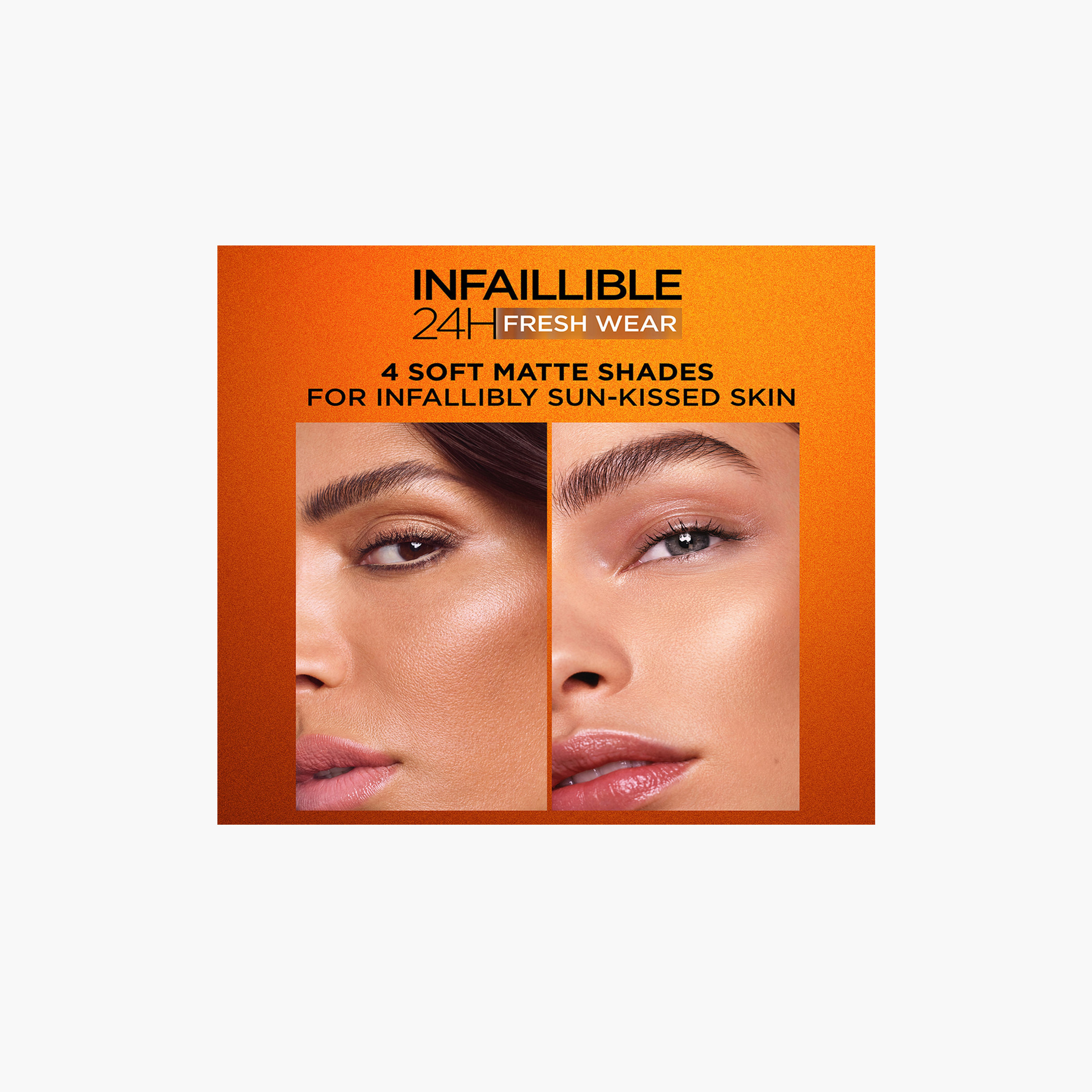 برونزر مطفي انفاليبل 24 ساعة فريش وير من لوريال باريس-beautyandpersonalcare-makeup-face-foundations-image-18
