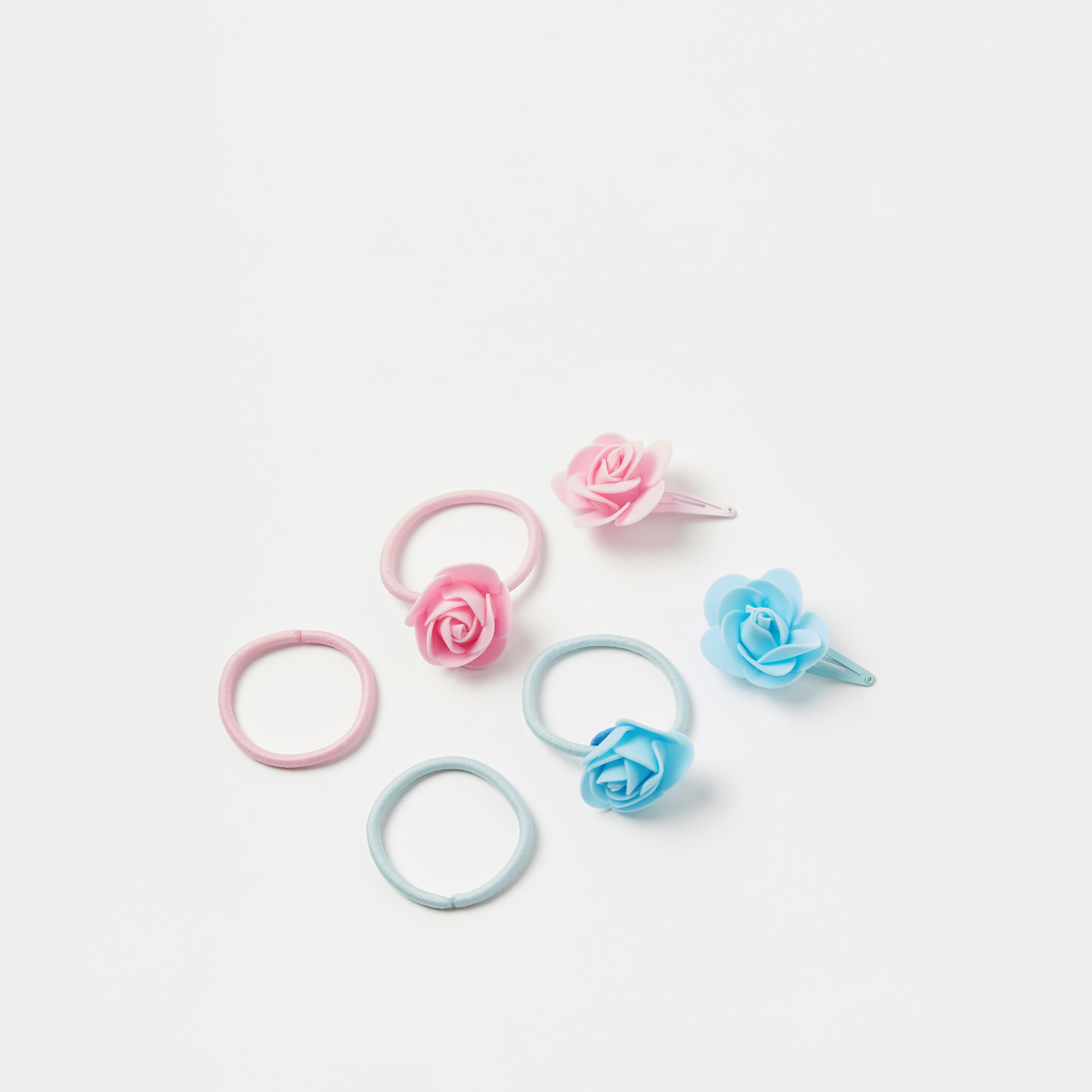 Charmz 6-Piece Hair Tie and Hair Clip Set-baby-girls-accessories-hairaccessories-image-2
