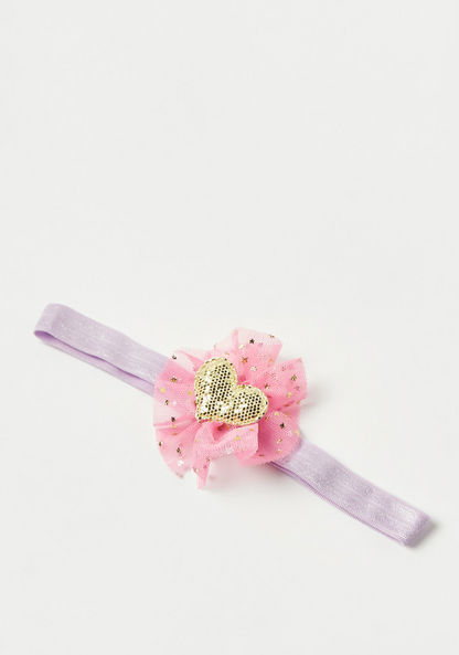Charmz Embellished Headband with Heart Accent-Hair Accessories-image-0
