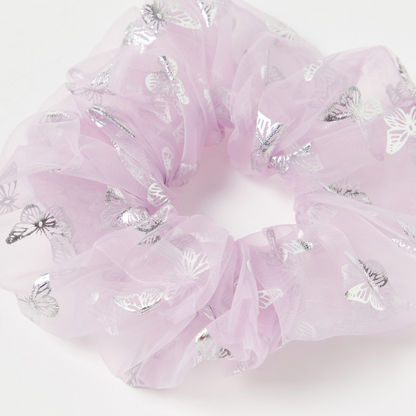 Charmz Butterfly Print Scrunchie-Hair Accessories-image-2