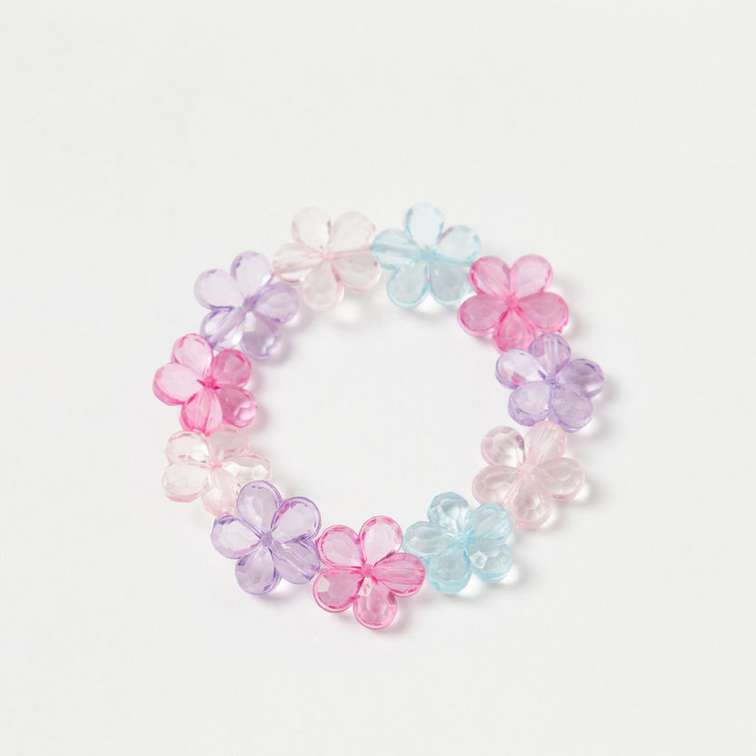 Charmz Floral Bead Bracelet-Jewellery-image-0