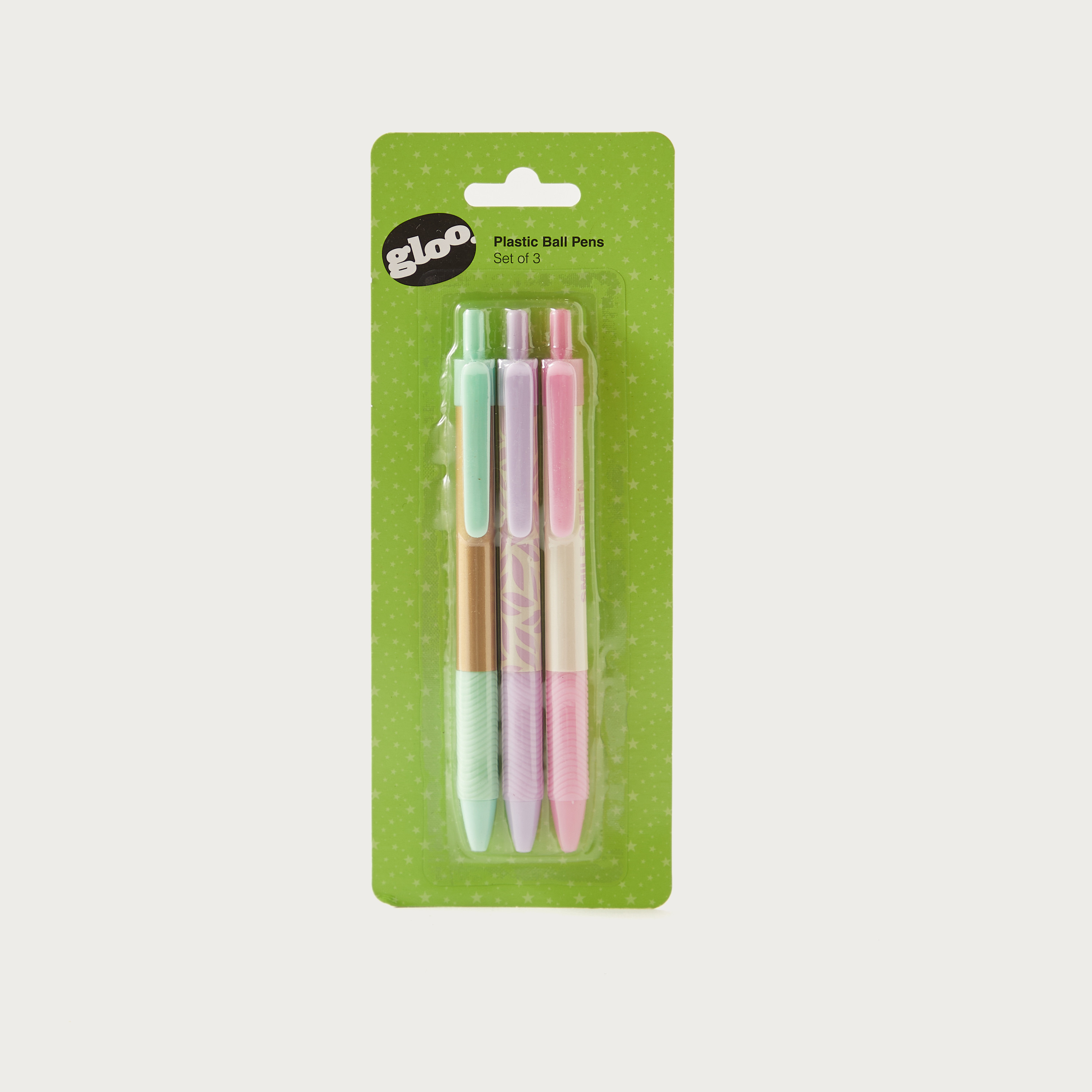 GLOO Assorted Ball Pen - Set of 3-school-stationery-pensandpencils-image-1