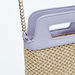 Little Missy Weave Textured Handbag with Cutout Handles-Girl%27s Bags-thumbnailMobile-2