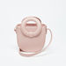 Little Missy Solid Handbag with Circular Handles-Girl%27s Bags-thumbnail-0