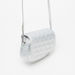 Little Missy Heart Textured Crossbody Bag with Chain Accented Strap and Flap Closure-Girl%27s Bags-thumbnail-1