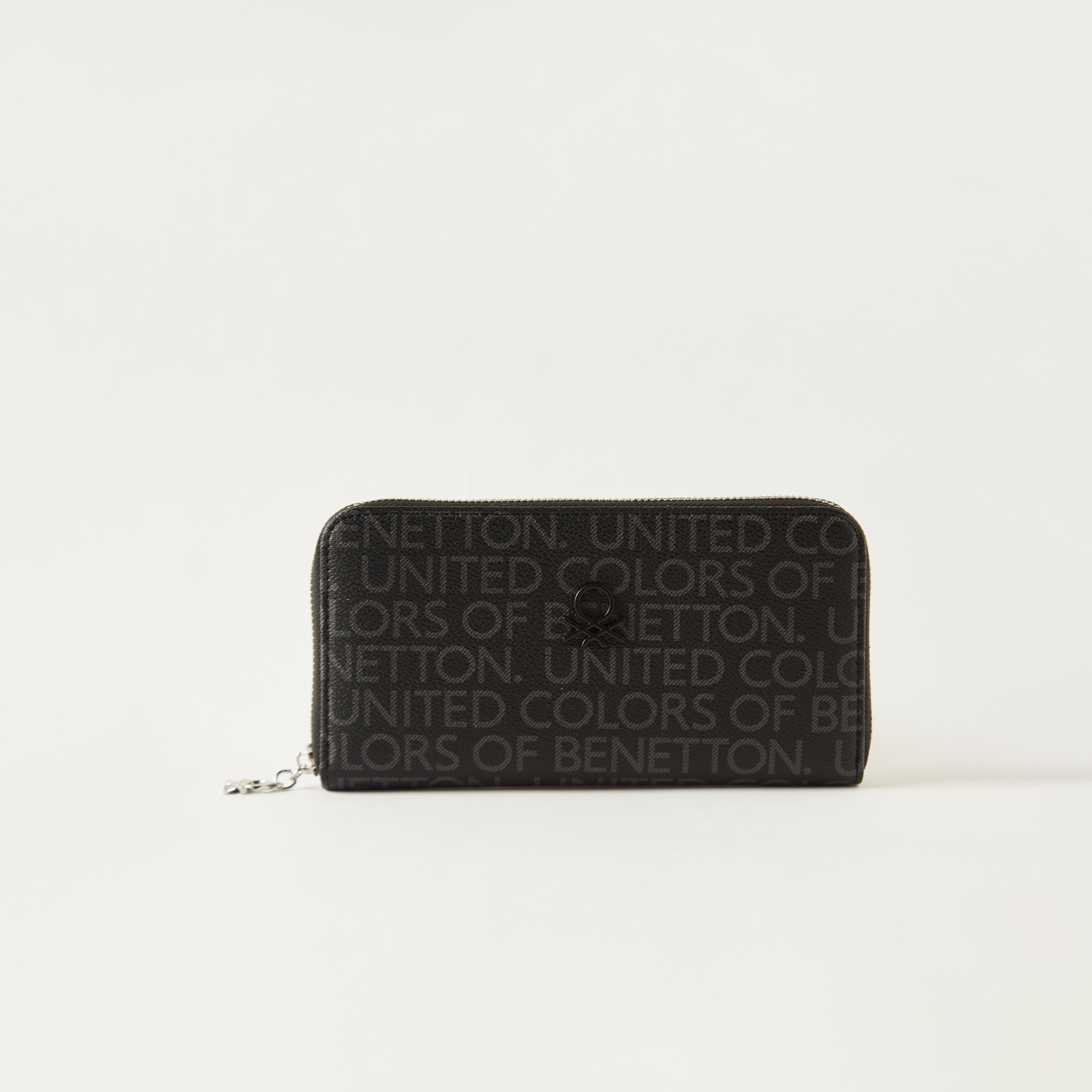 محفظة بطبعات وسحاب من يونايتد كولورز أوف بينيتون-women-bagsandwallets-wallets-image-1