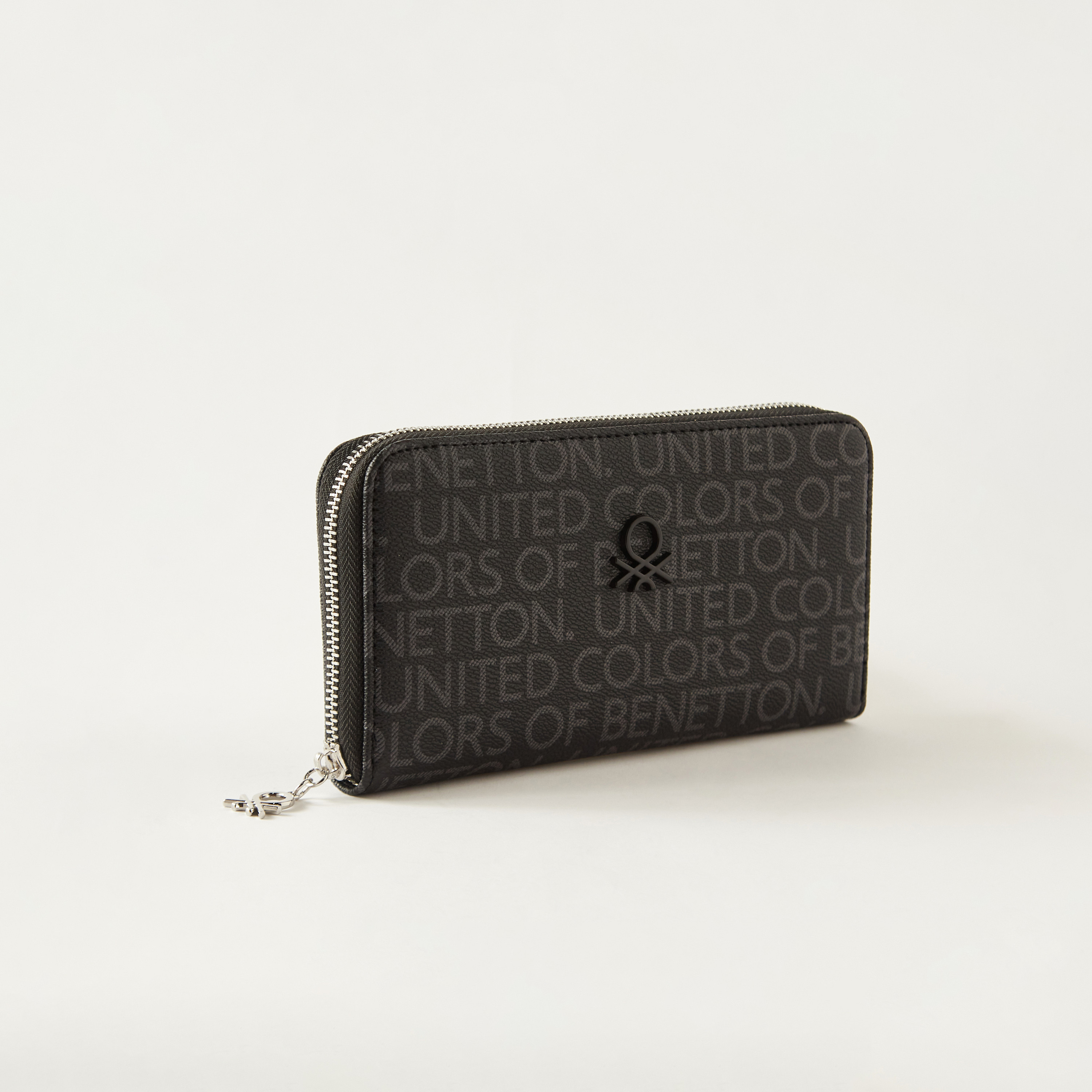 محفظة بطبعات وسحاب من يونايتد كولورز أوف بينيتون-women-bagsandwallets-wallets-image-2