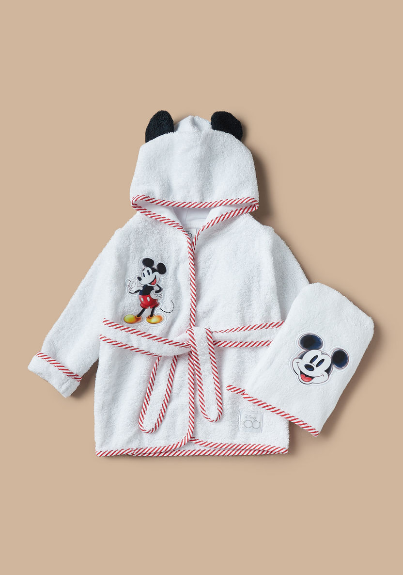 Disney Mickey Mouse Bathrobe Gift Set-Towels and Flannels-image-2