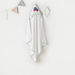 Juniors Embroidered Hooded Towel - 80x80 cm-Towels and Flannels-thumbnail-0