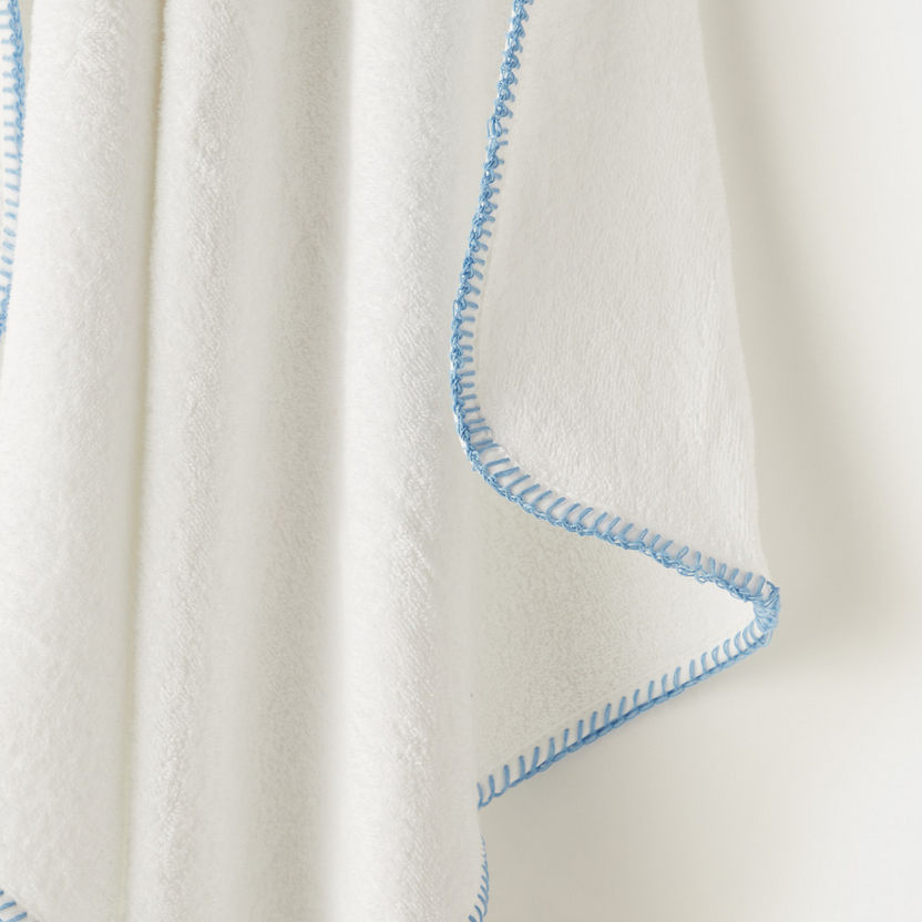 Juniors Embroidered Hooded Towel - 80x80 cm-Towels and Flannels-image-3
