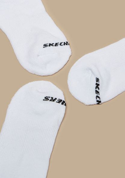 Skechers Full Terry Ankle Length Sports Socks - Set of 3-Boy%27s Socks-image-3