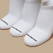 Skechers Logo Print Terry Ankle Length Sports Socks - Set of 3-Men%27s Socks-thumbnailMobile-1