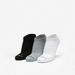 Skechers Logo Print Ankle Length Sports Socks - Set of 3-Men%27s Socks-thumbnailMobile-0