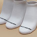 Skechers Logo Print Terry Ankle Length Sports Socks - Set of 3-Women%27s Socks-thumbnailMobile-1