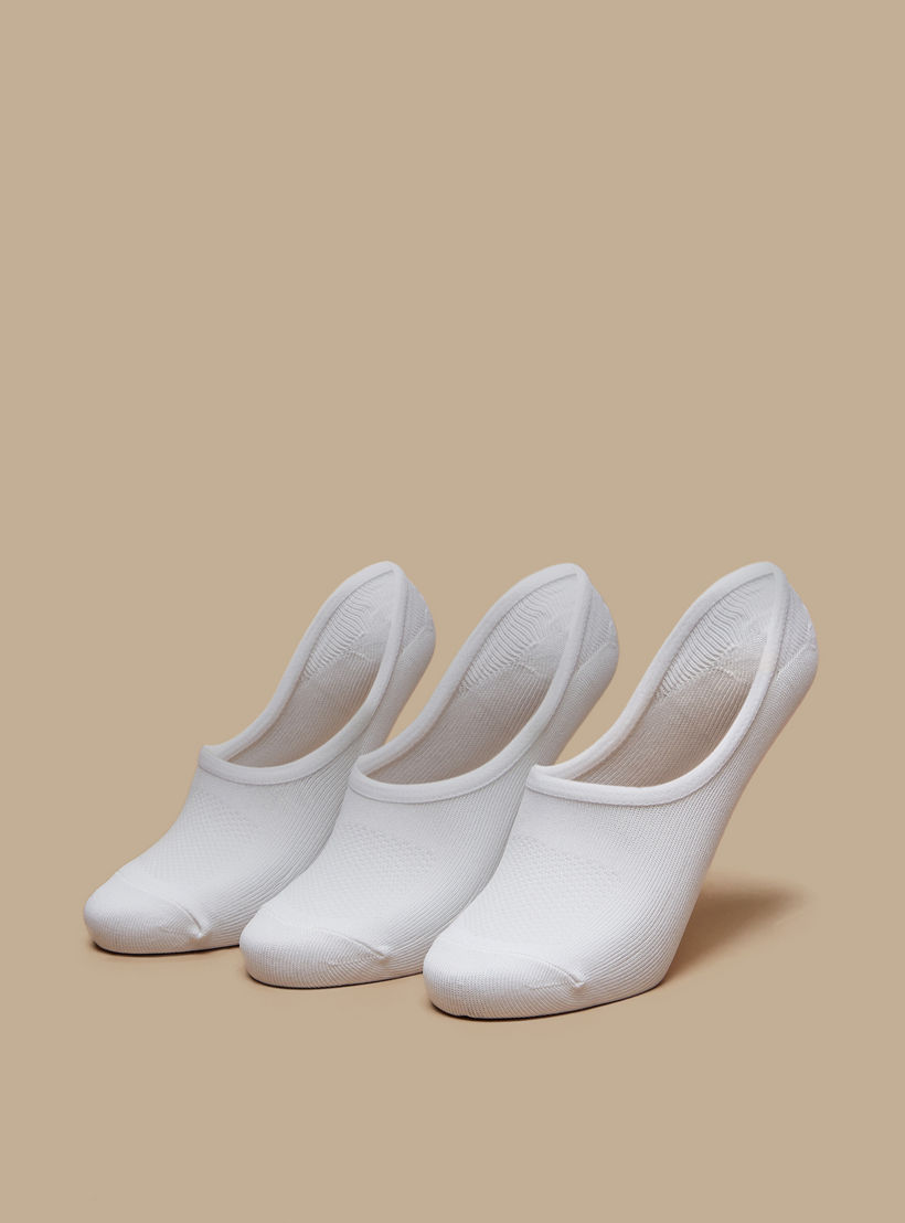 طقم جوارب رياضية 3 أزواج غير مرئية من سكتشرز - S113837-100-women-socksandstockings-image-1