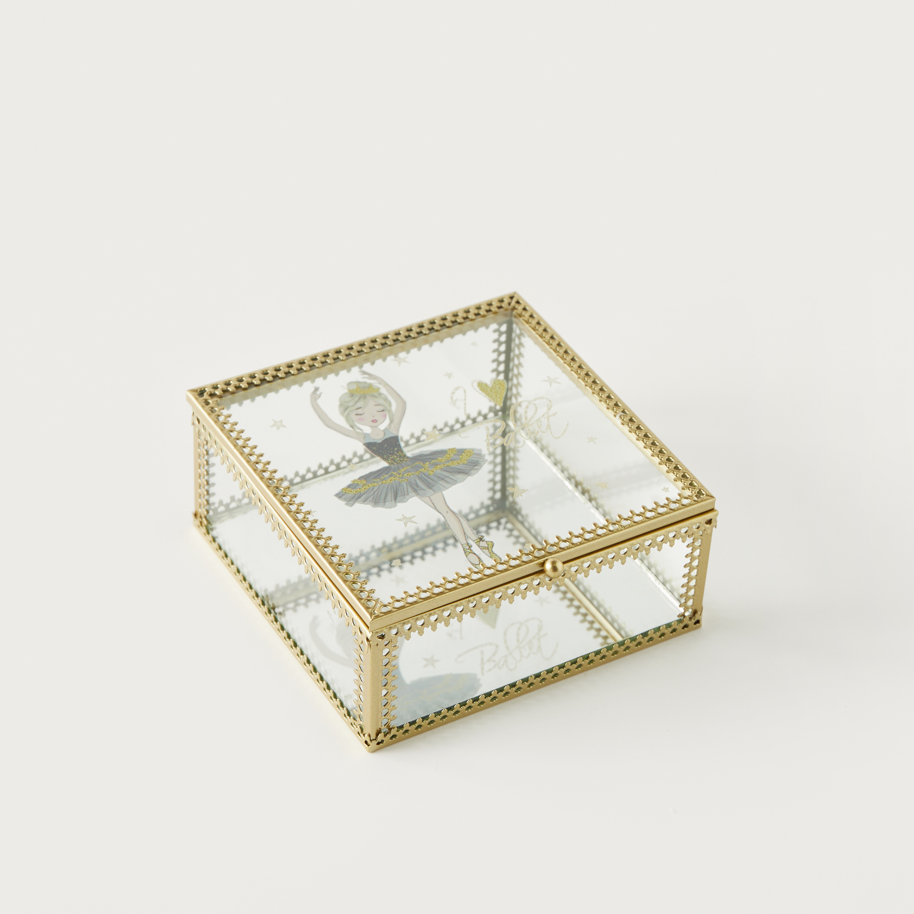 Ballerina Print Jewellery Organiser - 12x12x5 cms-women-watchesandjewellery-jewellery-storage-image-1