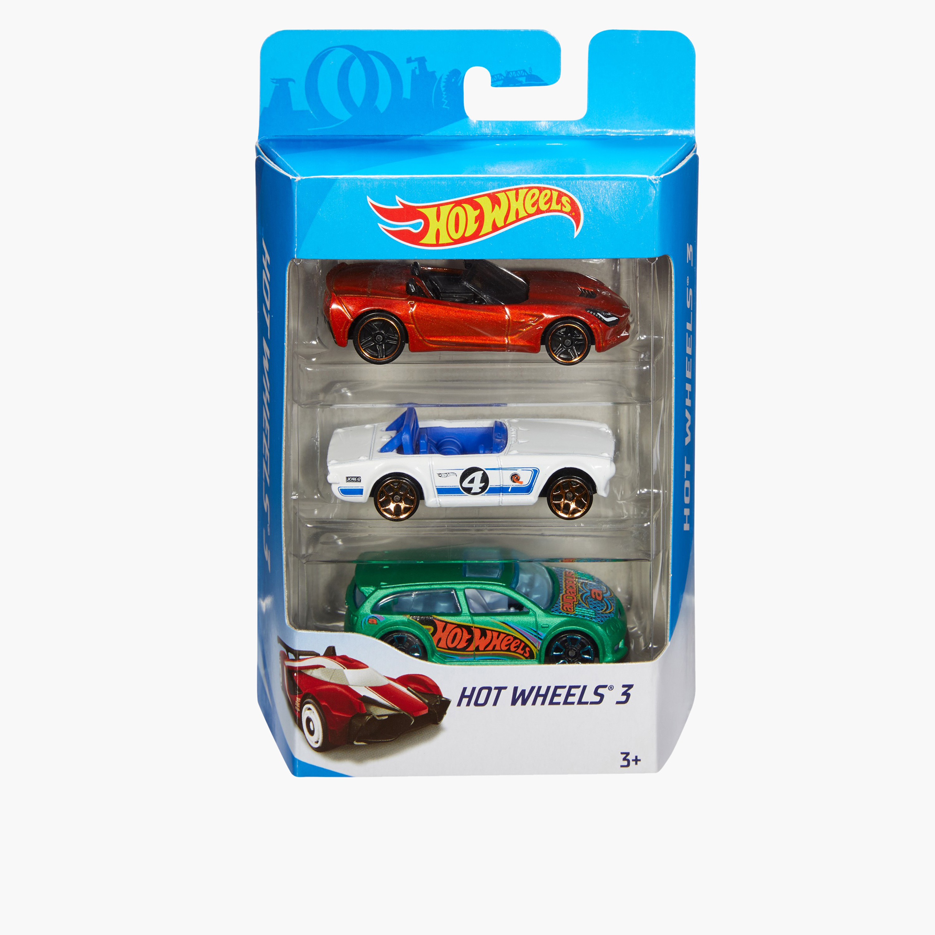 Gloo Hot Wheels 3-Piece Toy Car Set-toys-playvehicles-cars-image-2