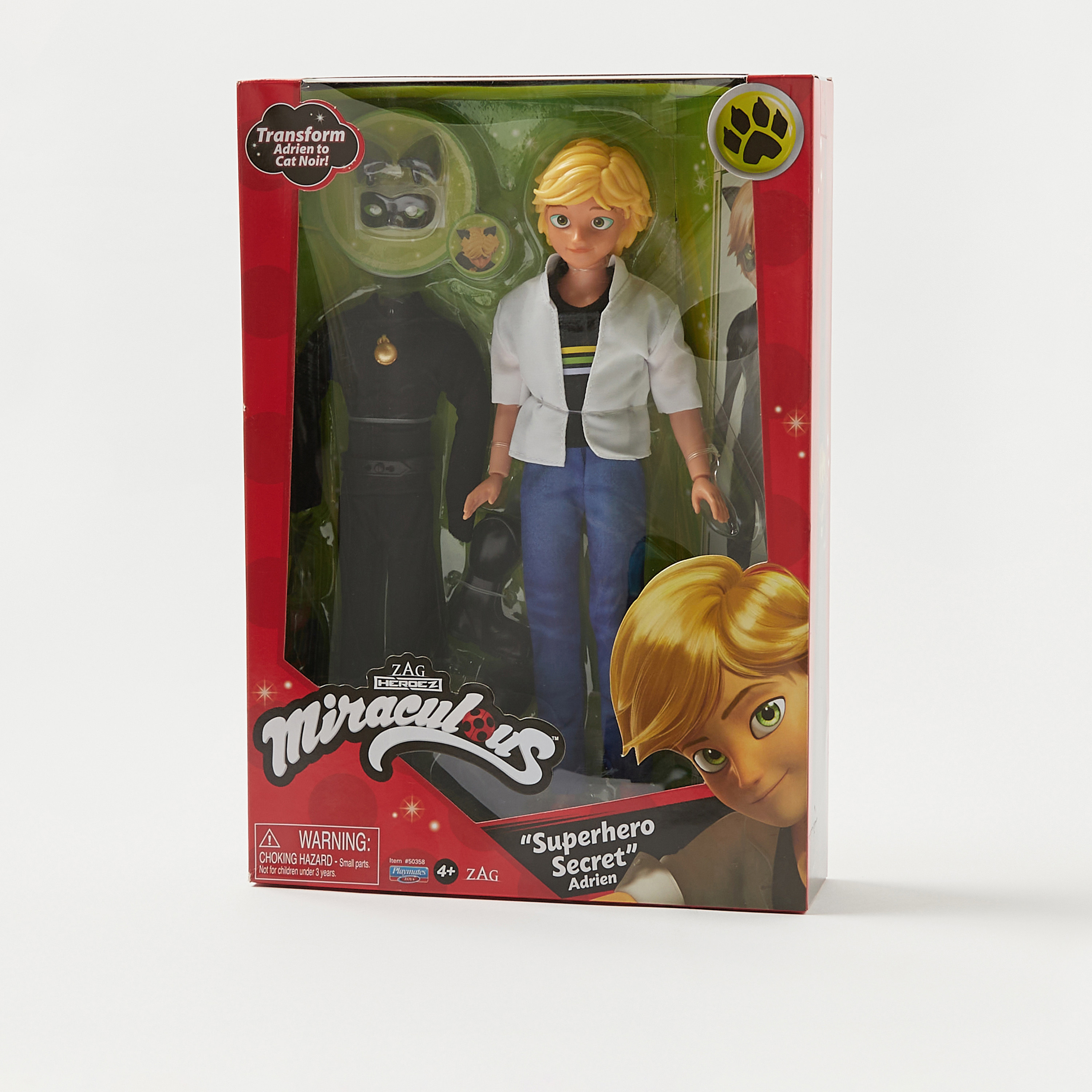 Miraculous Ladybug Superhero Secret Adrien Doll-toys-dollsandplaysets-dollplaysets-image-5