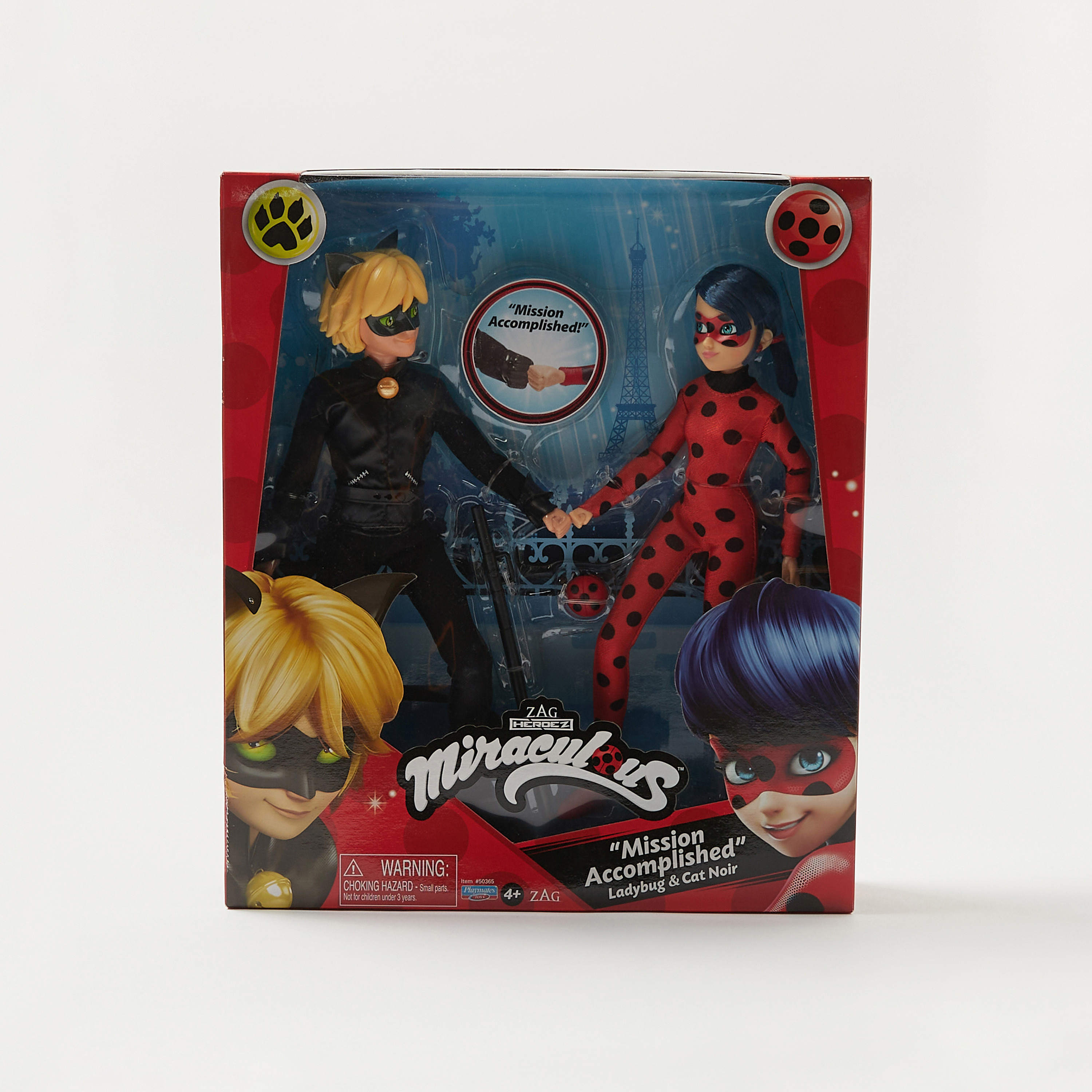 Miraculous Ladybug Miraculous Mission Accomplished Ladybug and Cat Noir Doll Playset-toys-dollsandplaysets-dollplaysets-image-5
