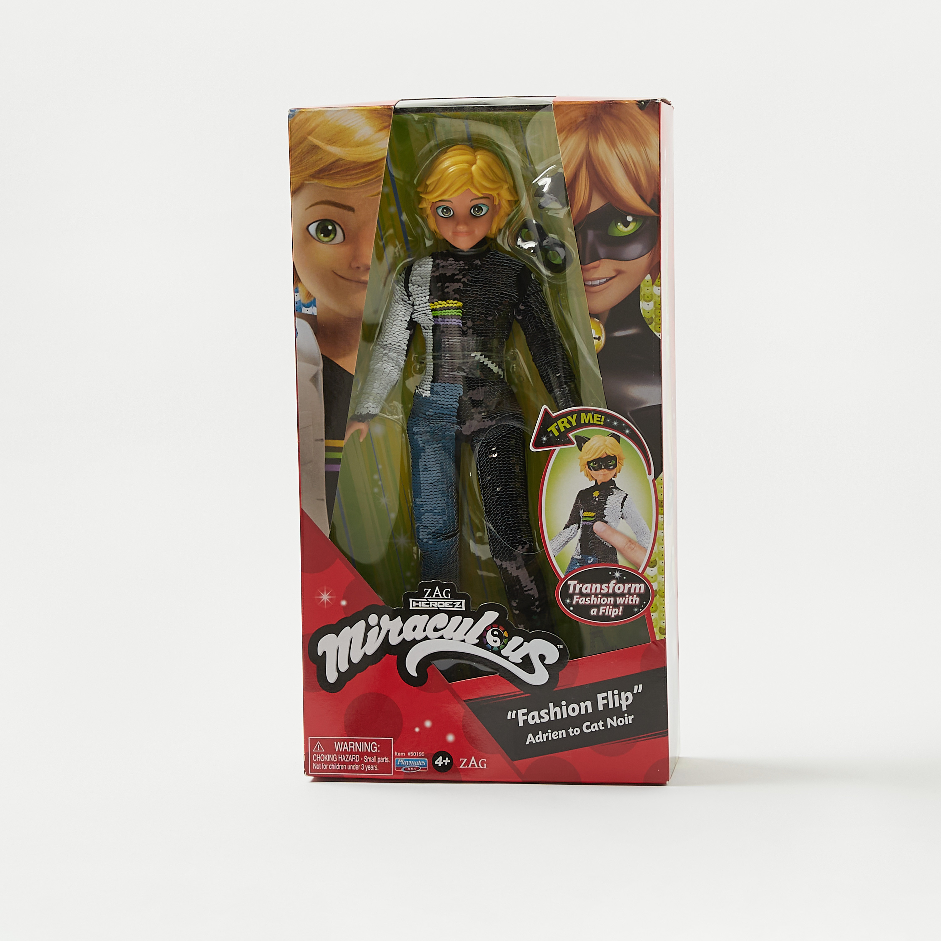 Miraculous Ladybug Miraculous Fashion Flip Adrien To Cat Noir Doll-toys-dollsandplaysets-dolls-image-4