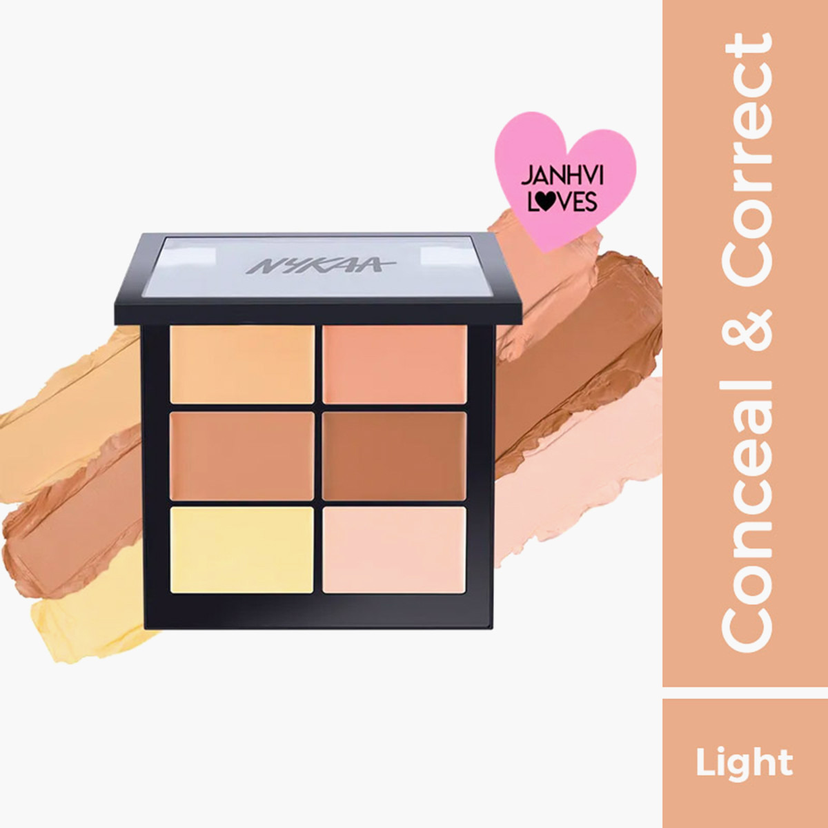 باليت مصحح وخافي عيوب سكين جينيوس من نايكا-beautyandpersonalcare-makeup-face-concealers-image-1