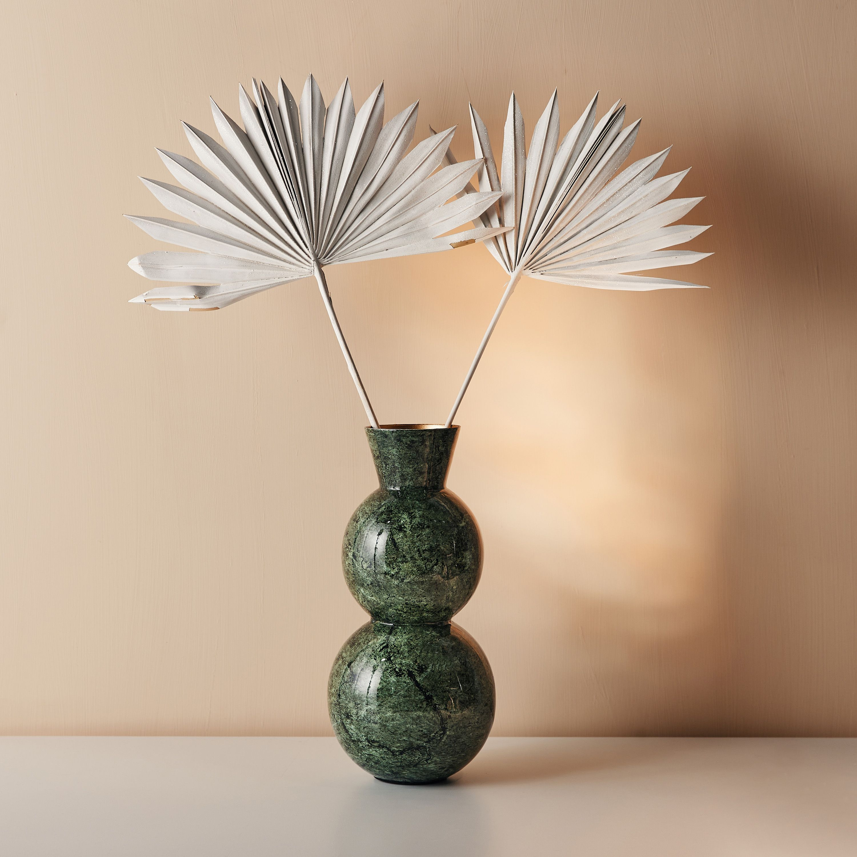 طقم غصن ديكور بارز الملمس قطعتين - 55 سم-household-gardenandoutdoor-artificialflowersandplants-flowers-image-1