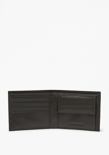 Duchini Bi-Fold Wallet with Stitch Detail-Men%27s Wallets%C2%A0& Pouches-image-1