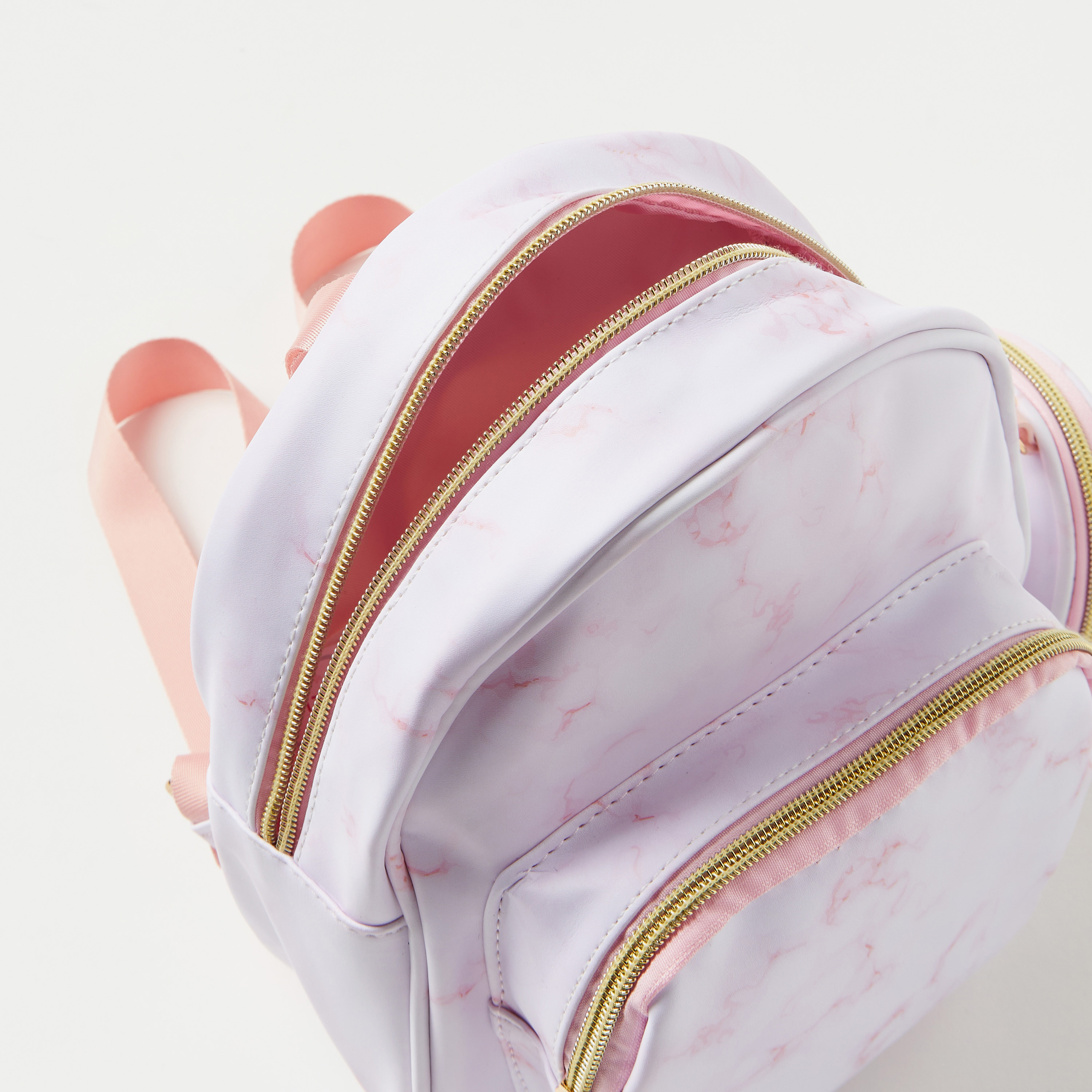 Charmz Printed Backpack with Pouch-girls-accessories-bags-image-4