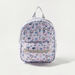 Charmz Star Print Backpack with Zip Closure-Bags and Backpacks-thumbnail-0
