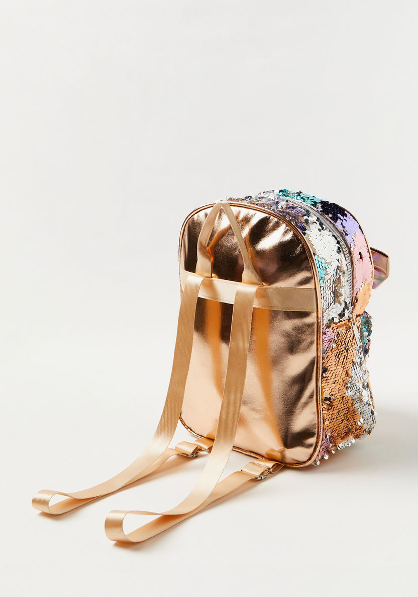 Charmz Embellished Backpack with Bow Accent-Bags and Backpacks-image-2