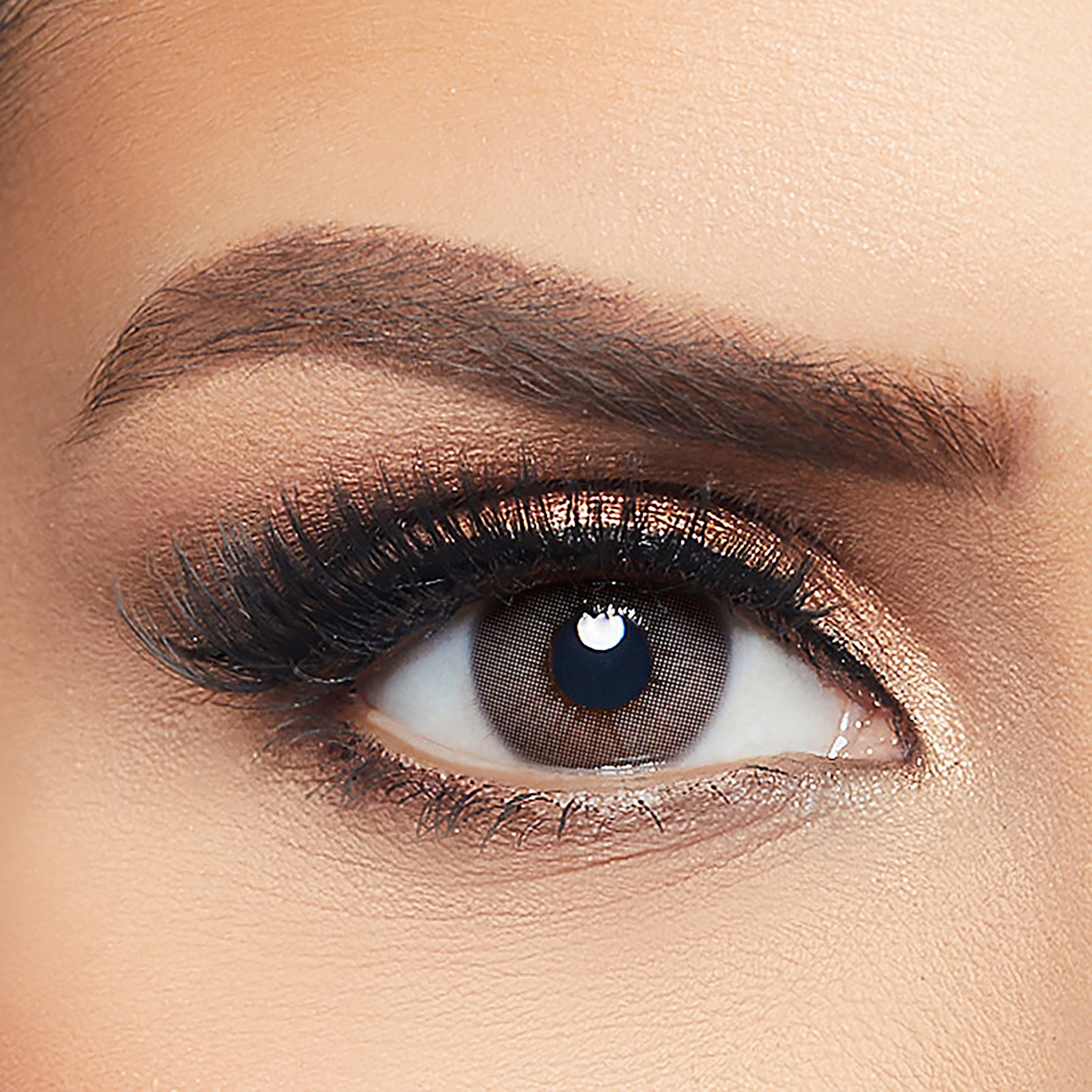 Layala Lenses Pack of 2 Chestnut Brown Lens-beautyandpersonalcare-makeup-eyes-colorcontactlenses-image-1