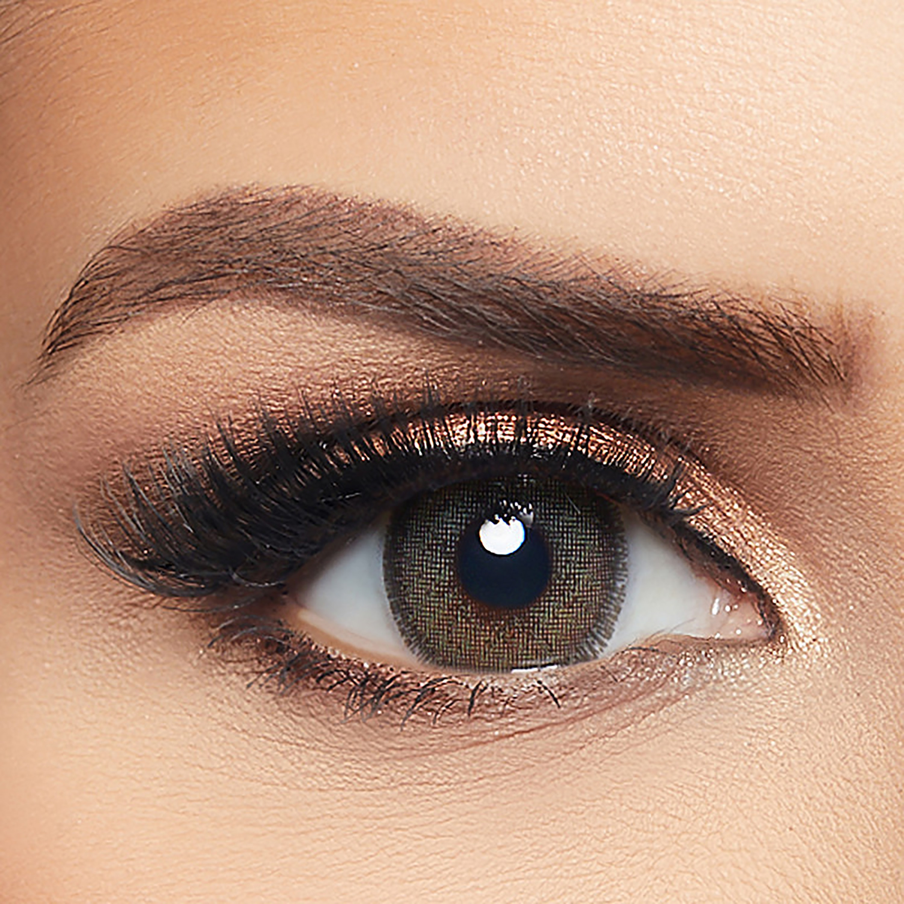 Layala Lenses Pack of 2 Forest Green Lens-beautyandpersonalcare-makeup-eyes-colorcontactlenses-image-1