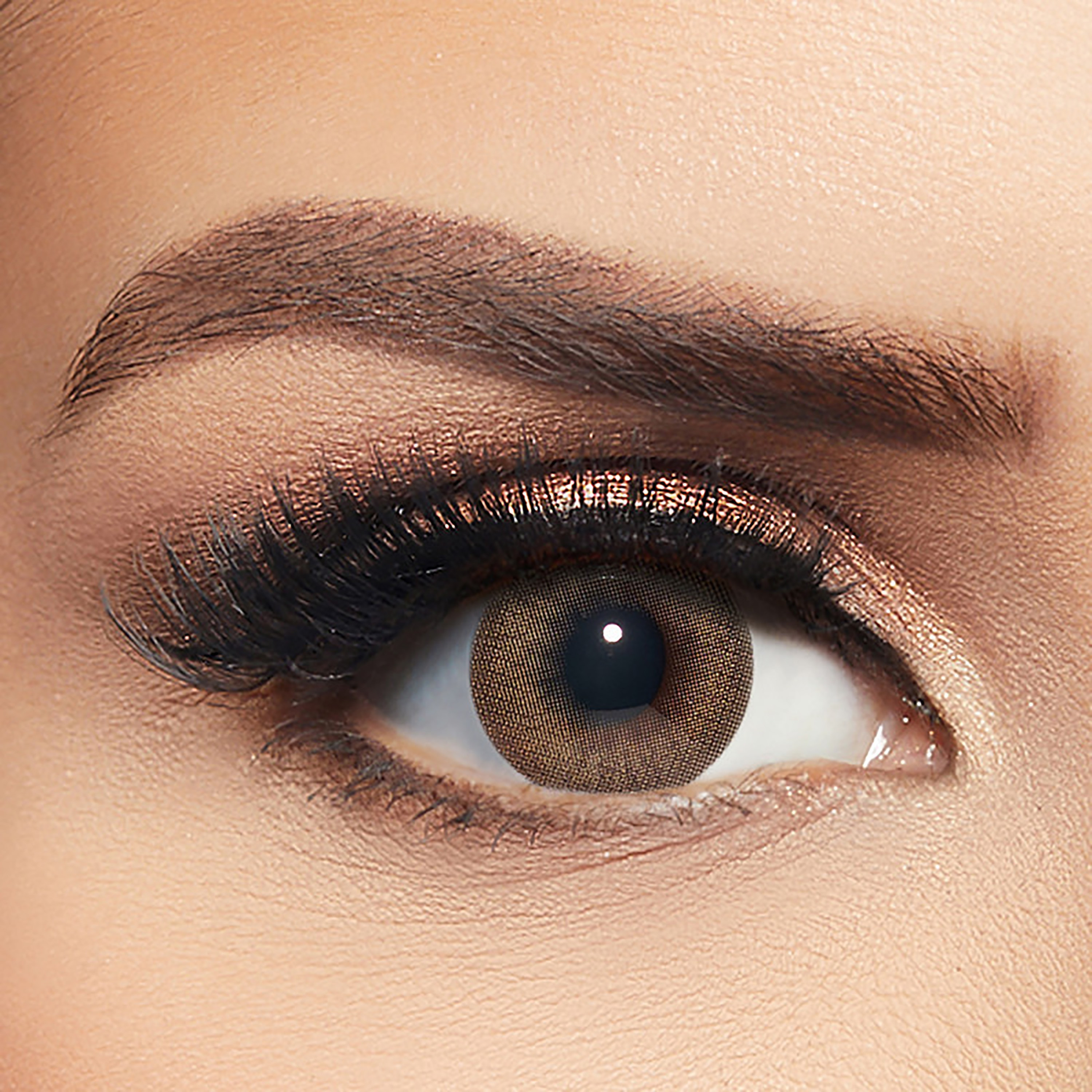 Layala Pack of 2 Sweet Hazel Lens-beautyandpersonalcare-makeup-eyes-colorcontactlenses-image-1