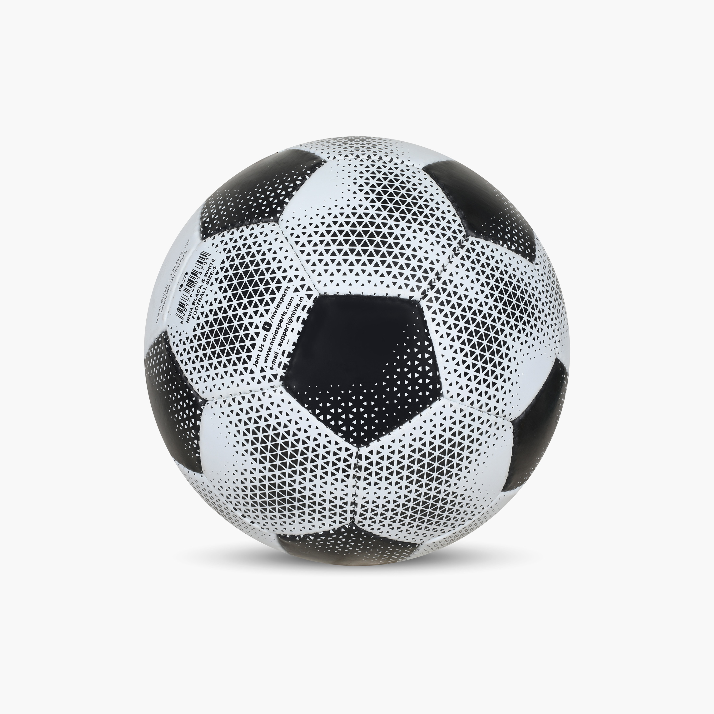 نيفيا لكرة القدم مقاس 5، أسود وأبيض-toys-outdoor-activity-image-3
